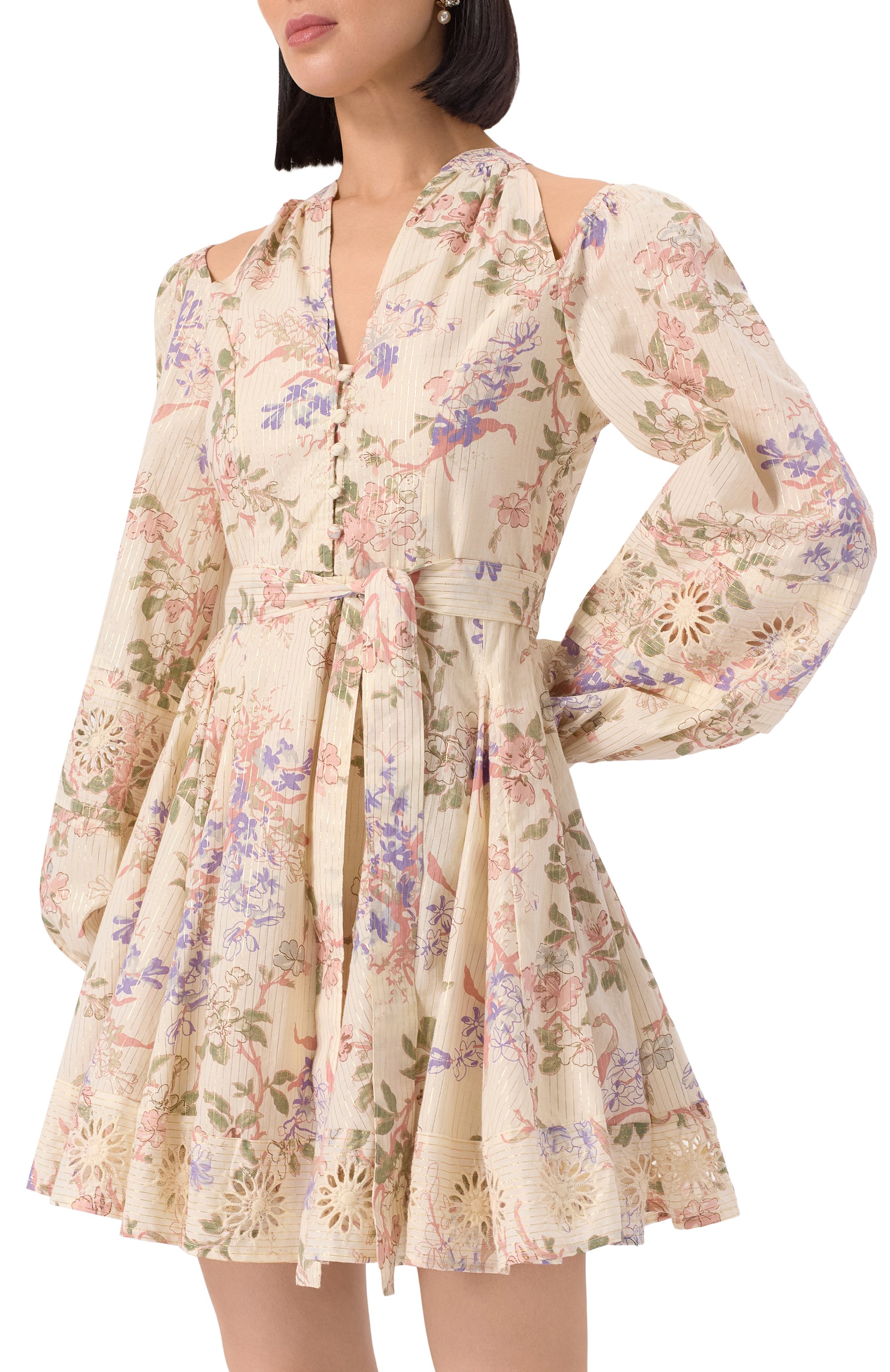 Хлопковое платье TWINSET, арт. 251TT2154, фото 3