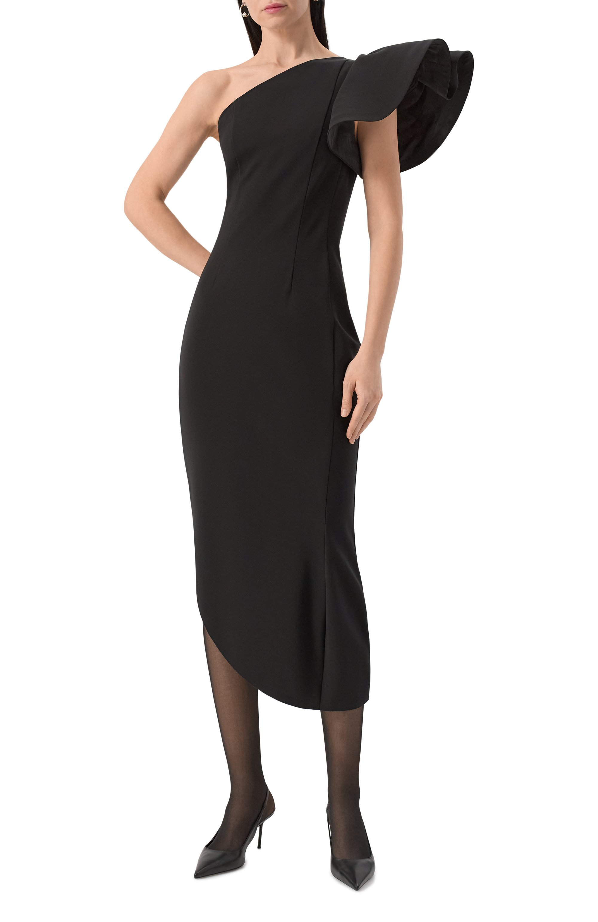 Шелковое платье VIKA GAZINSKAYA, арт. SS25-13235, фото 3