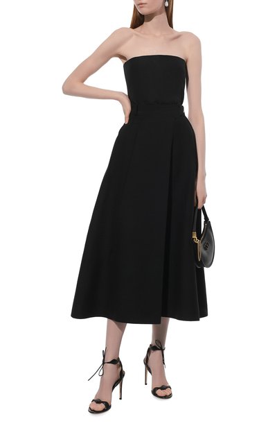 Кожаные босоножки GIANVITO ROSSI черного цвета по цене 99100 руб., арт. G32100.15RIC.NAPNER0, фото 2 Кожаные босоножки GIANVITO ROSSI, арт. G32100.15RIC.NAPNER0, фото 2