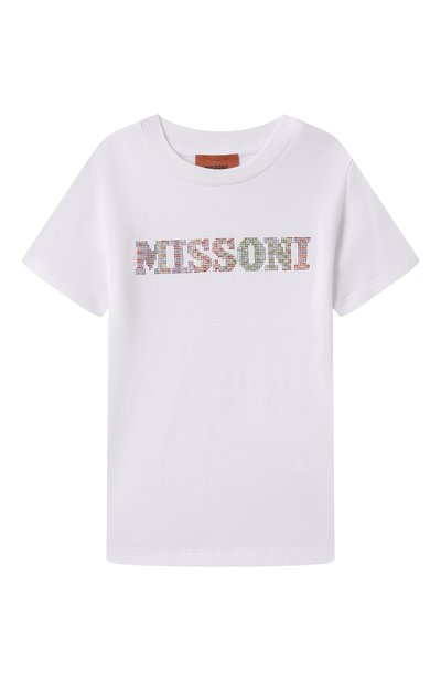 Хлопковая футболка MISSONI, арт. MW8A51/Z0082/12-16