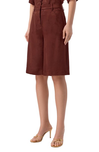 Шелковые шорты MVST, арт. M26.2PW.T043/F126 FL0RAL JACQUARD, фото 3