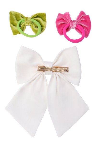 Комплект из трех бантов school PINK.OLIVKA, арт. PO-70567
