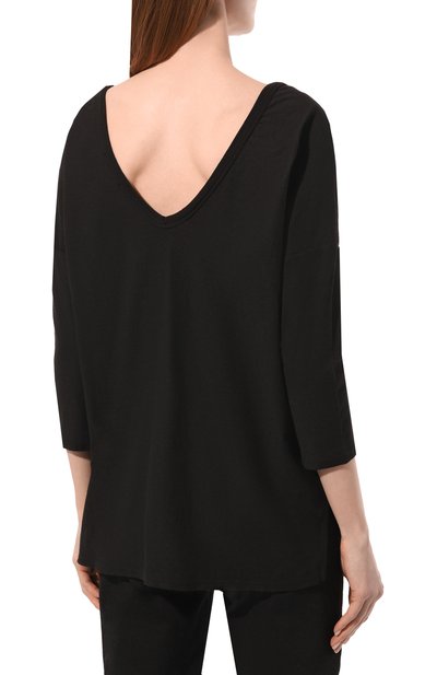 Хлопковый лонгслив JAMES PERSE, арт. WVD3859/BLK, фото 4
