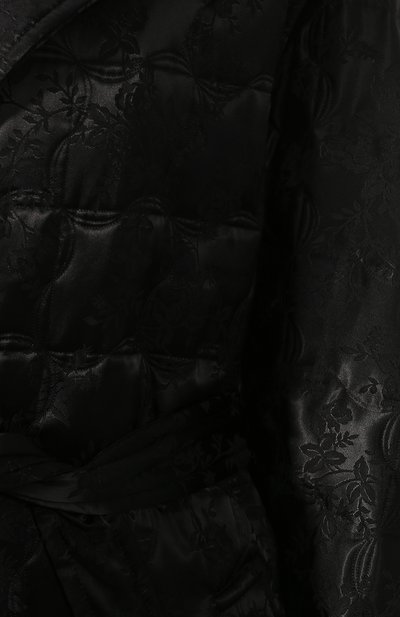 Пальто с поясом BALENCIAGA черного цвета по цене 231000 руб., арт. 594883/TG015, фото 5 Пальто с поясом BALENCIAGA, арт. 594883/TG015, фото 5