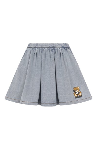 Джинсовая юбка MOSCHINO, арт. HDJ03L/L0E33/4-8