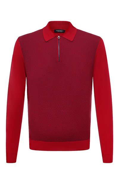 Мужская поло из шерсти и шелка STEFANO RICCI, арт. KE06001AZ1/E23302/ALMIS