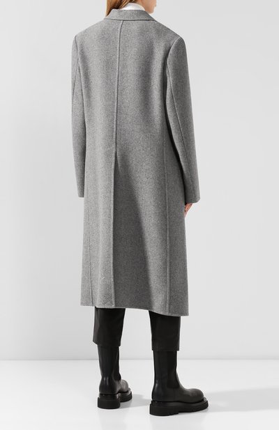 Двубортное пальто из кашемира MAISON MARGIELA, а рт. S51AA0217/S52150, фото 4