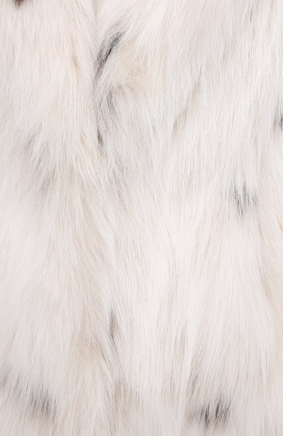 Шуба из меха песца с принтом MATE OFFICIAL, арт. 74CF090-33BI091, фото 5