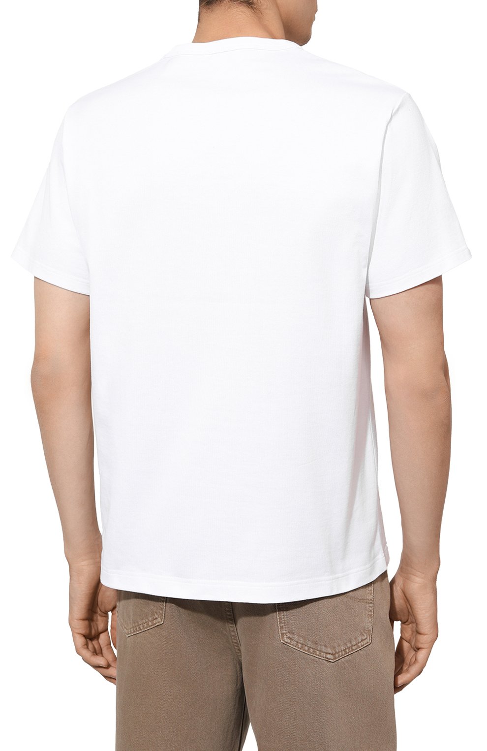 Хлопковая футболка ALEXANDER MCQUEEN, арт. 759442/QTAAW, фото 4