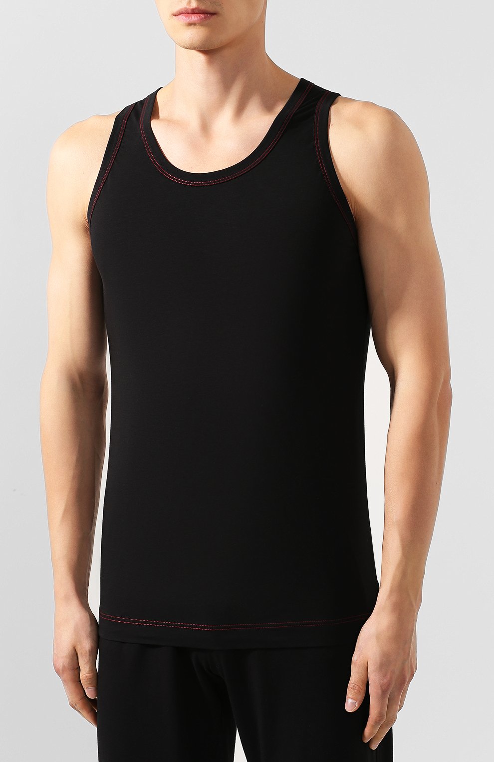 Хлопковая майка DOLCE & GABBANA, арт. M8B44J/FUGHH, фото 3