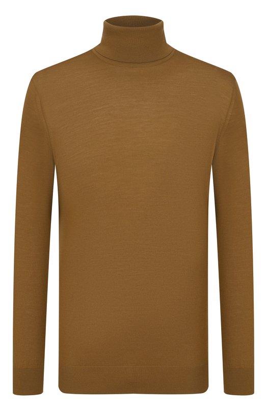 Шерстяная водолазка Loro Piana FAL3612 Коричневый FAL3612