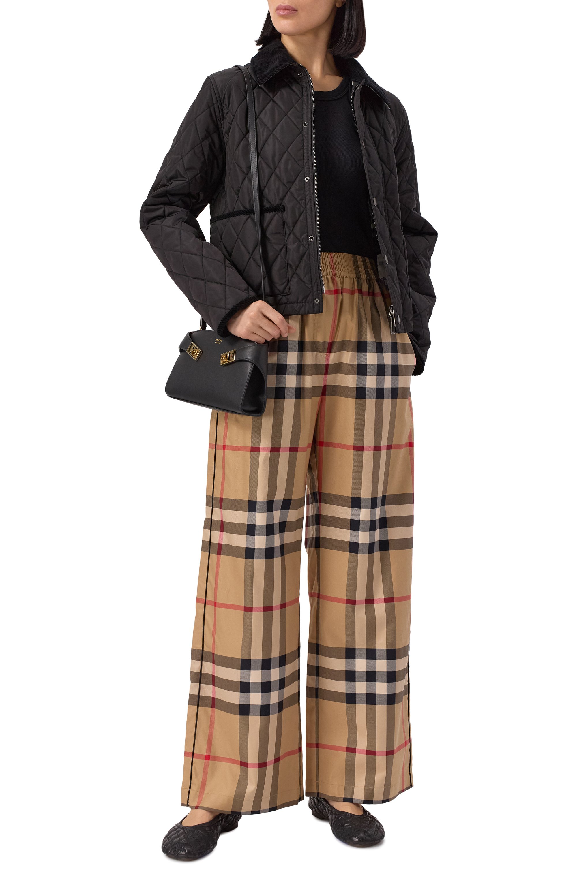 Хлопковые брюки BURBERRY, арт. 8071101, фото 2