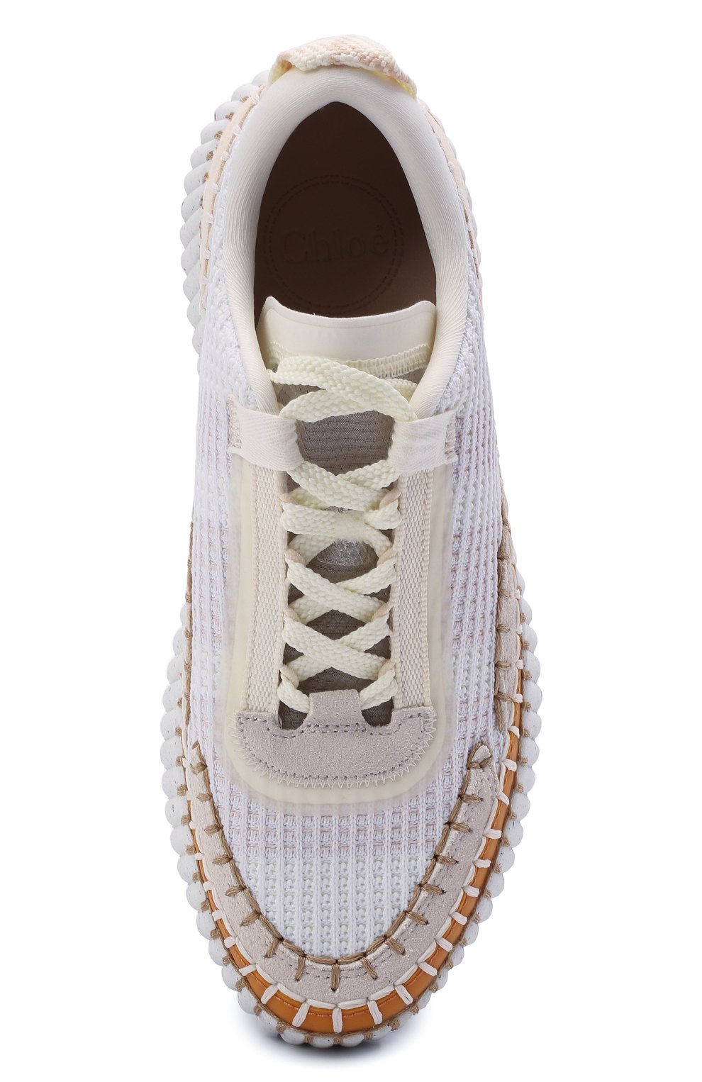 Текстильные кроссовки nama CHLOÉ, арт. CHC22S579Y0, фото 6