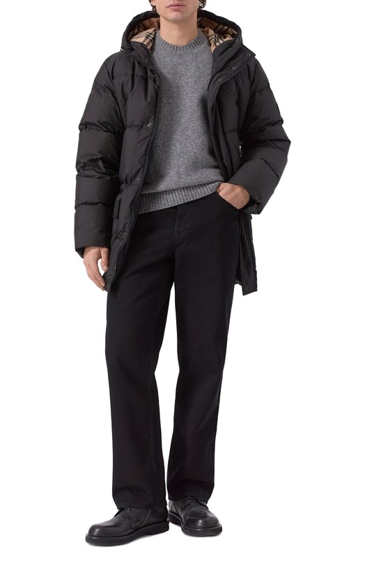 Пуховик Burberry 8110360 Чёрный  8110360 Фото 2