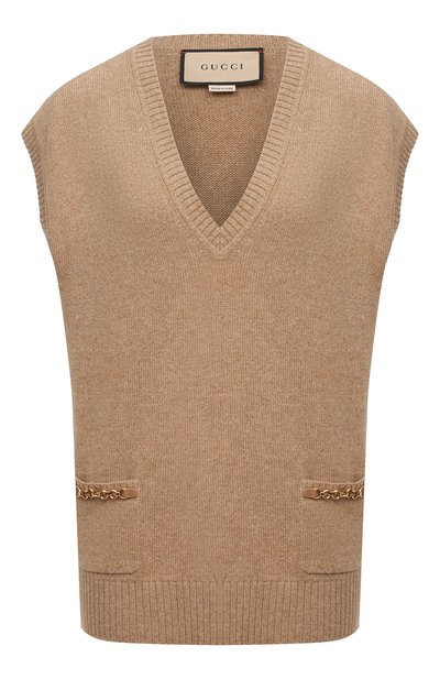Женский кашемировый жилет GUCCI, арт. 678443/XKB1R