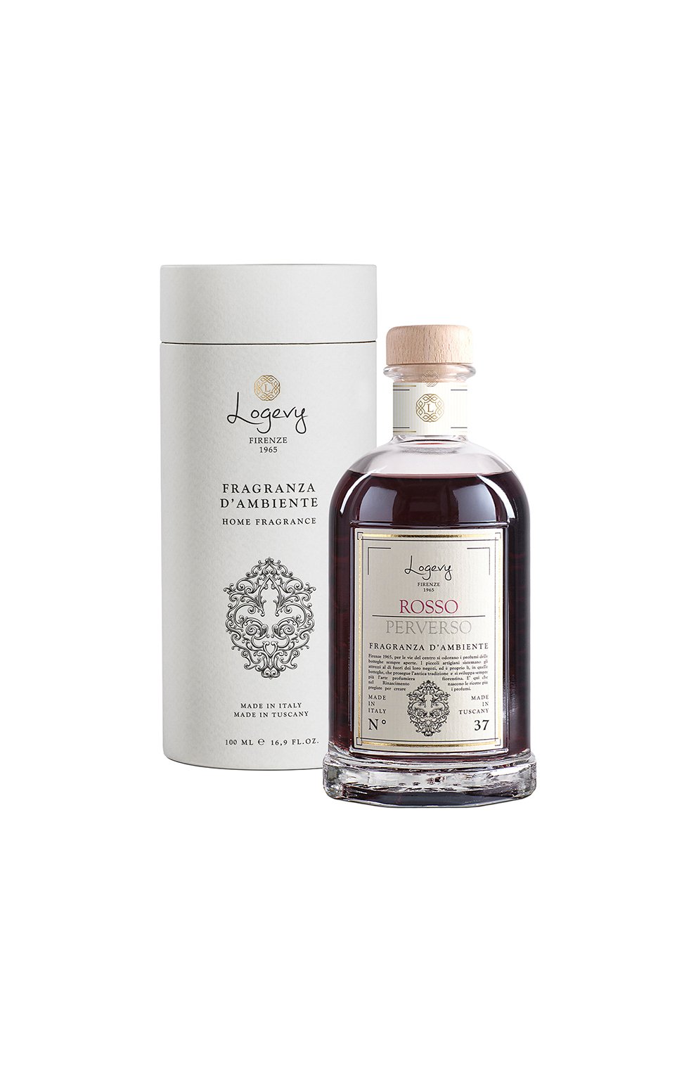 Диффузор rosso perverso / "красное перверсо" (100ml) LOGEVY FIRENZE 1965, арт. 8050519371643, фото 4