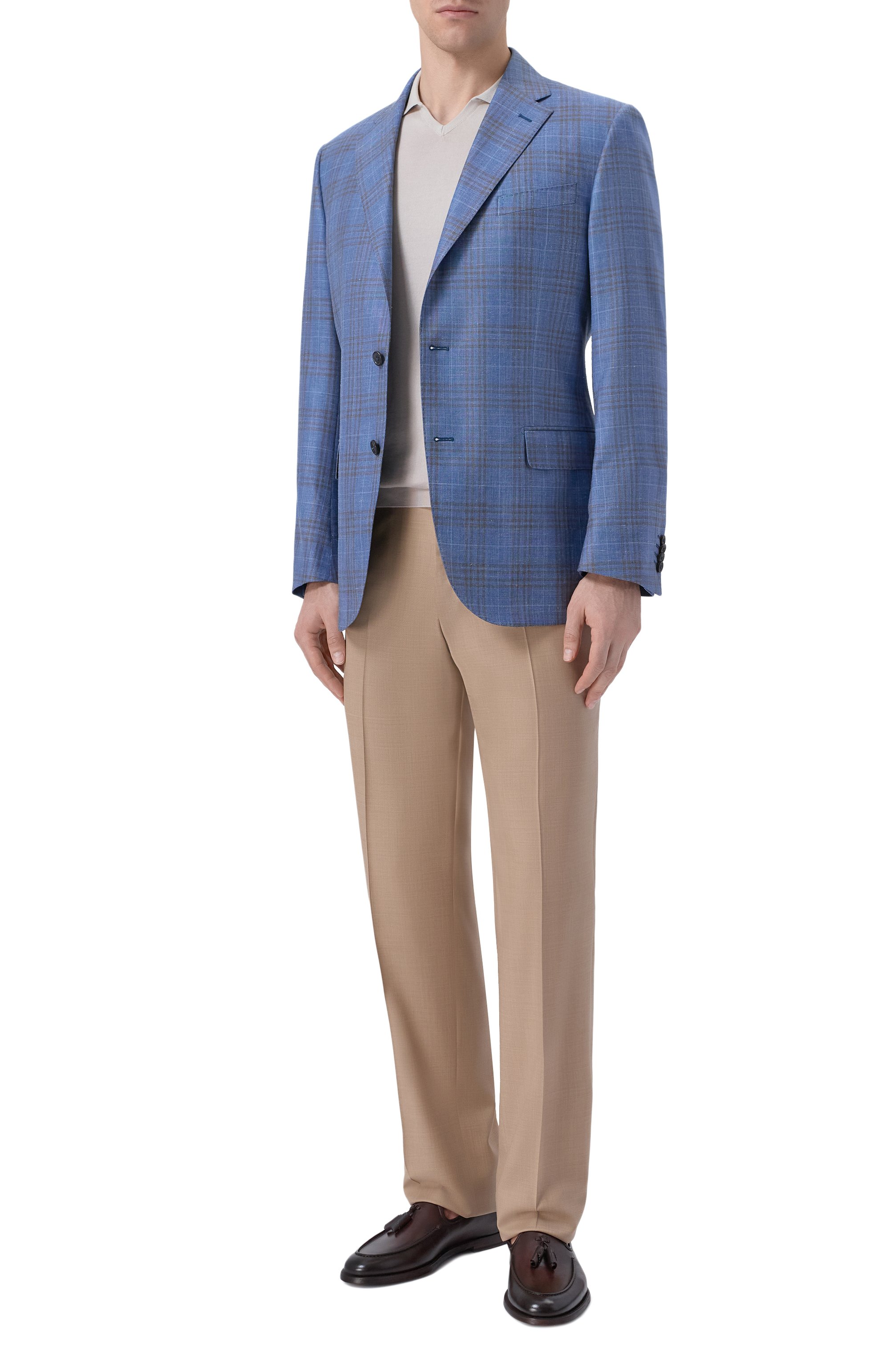 Пиджак из шерсти и шелка CORNELIANI, арт. 276008/2716280, фото 2