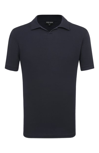 Мужская поло из вискозы GIORGIO ARMANI, арт. 3GSF51/SJP4Z