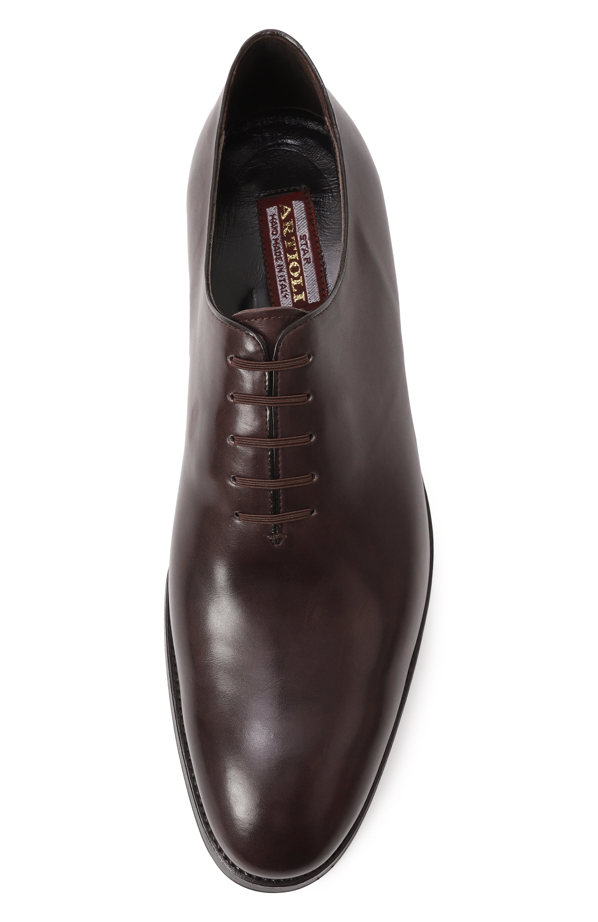 Кожаные оксфорды stefano ARTIOLI, арт. 1R674/BUFFERED CALF, фото 6