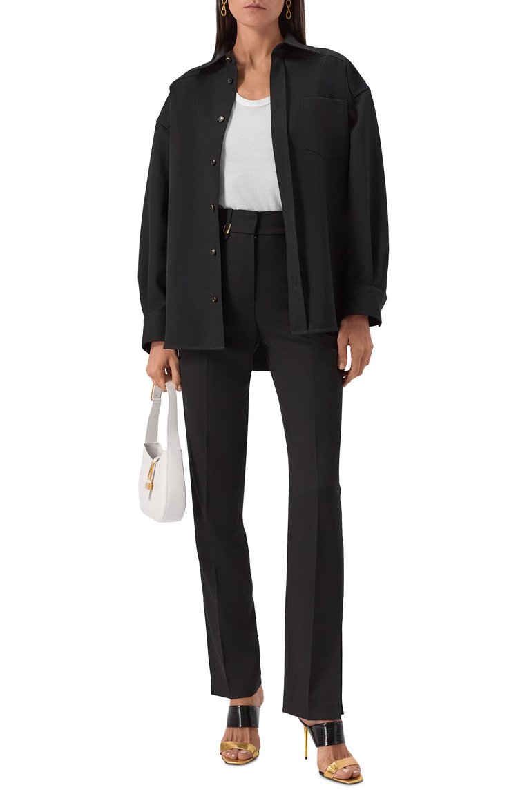 Женская хлопковая майка JIL SANDER белого цвета, арт. J40NL0114/J45031 | Фото 2 (Материал внешний: Хлопок; Длина (для топов): Стандартные; Стили: Минимализм; Рукава: На бретелях)