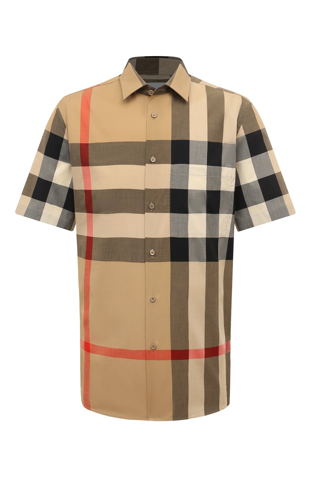 Хлопковая рубашка BURBERRY, арт. 8079591, фото 1