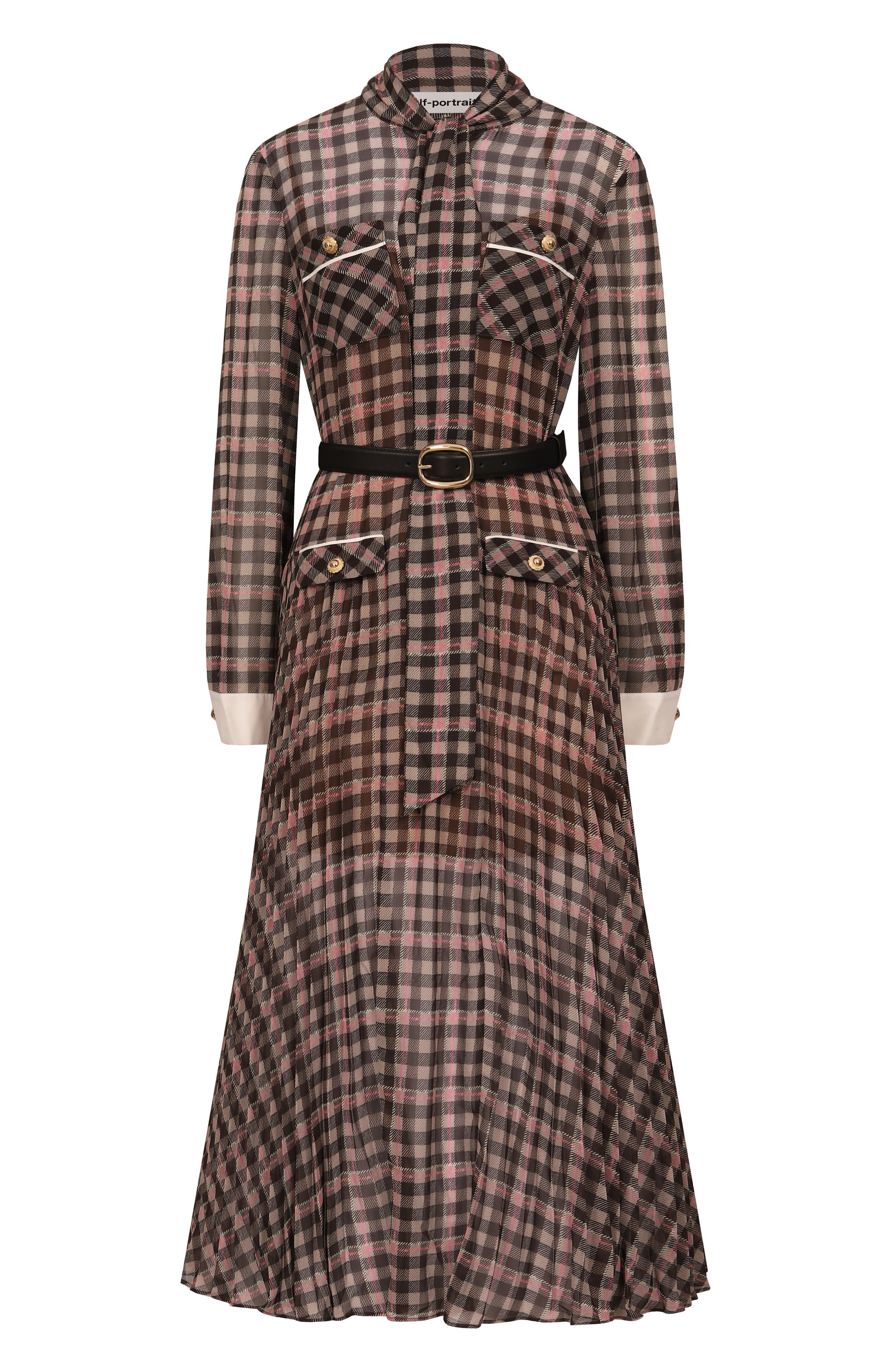 Платье SELF-PORTRAIT, арт. AW25081MBR, фото 1