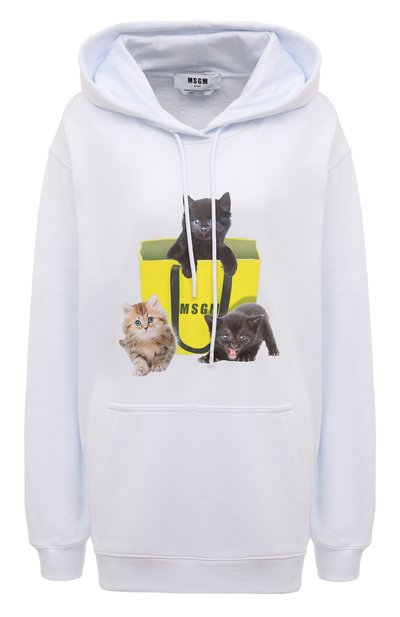 Женский хлопковое худи MSGM, арт. 3341MDM173 227799