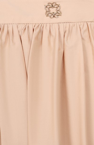 Хлопковая  юбка ELIE SAAB JUNIOR, арт. EFG0040 MX/TS0724 RIC05, фото 3