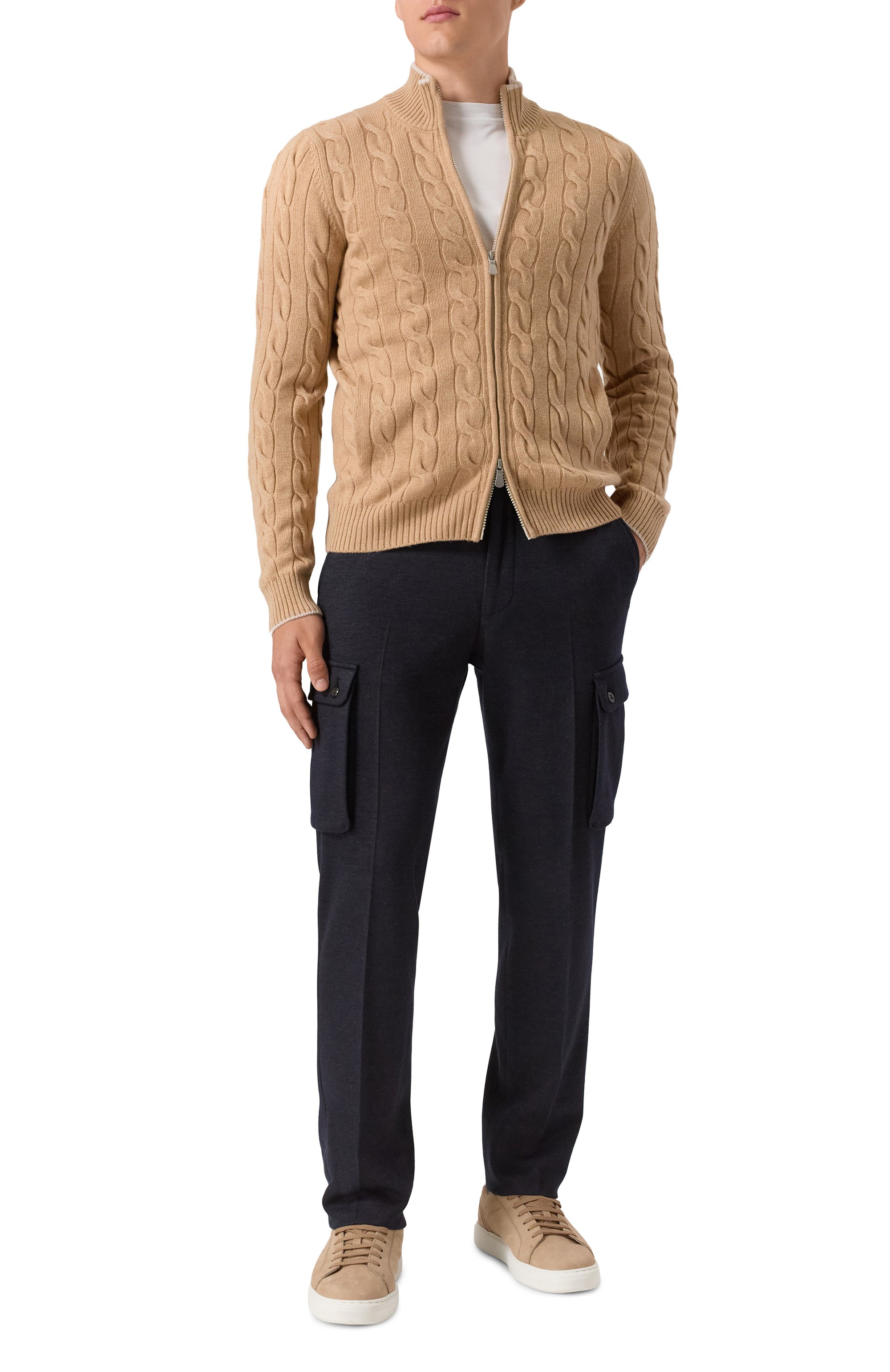 Кардиган из шерсти и кашемира GRAN SASSO, арт. 23161/19672, фото 2