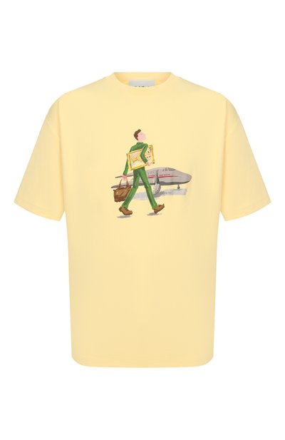 Мужская хлопковая футболка DROLE DE MONSIEUR, арт. J-TS290-C0002-LYL