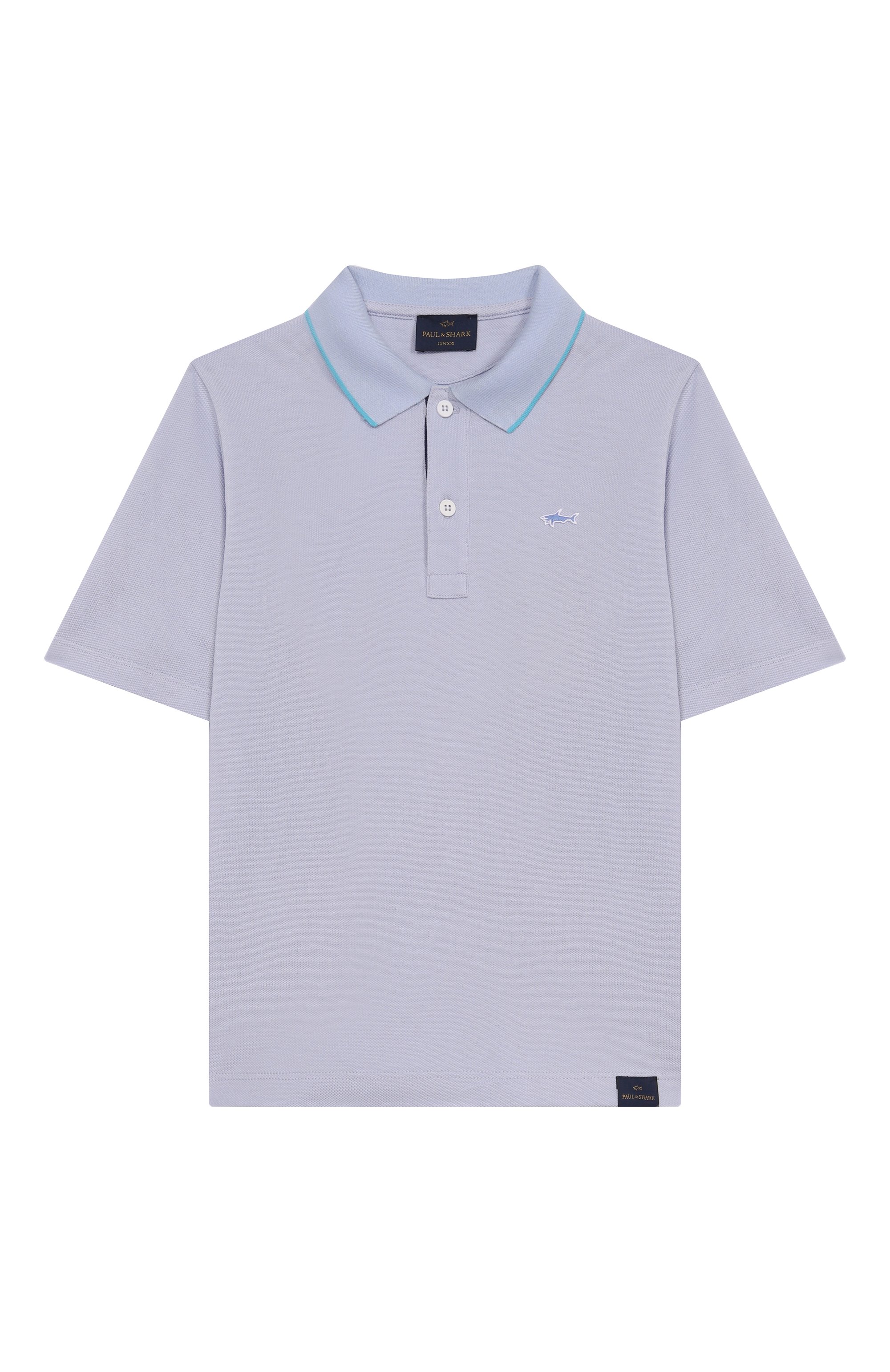 Хлопковое поло PAUL & SHARK JUNIOR, арт. WUM00A/LEA07/10A-16A, фото 1