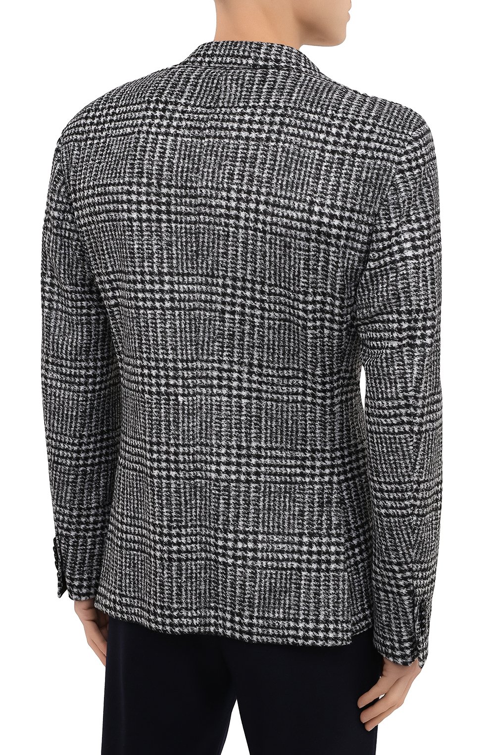 Однобортный пиджак WINDSOR черно-белого цвета по цене 52300 руб., арт. 13 GIR0-J37 10010250, фото 4 Однобортный пиджак WINDSOR, арт. 13 GIR0-J37 10010250, фото 4