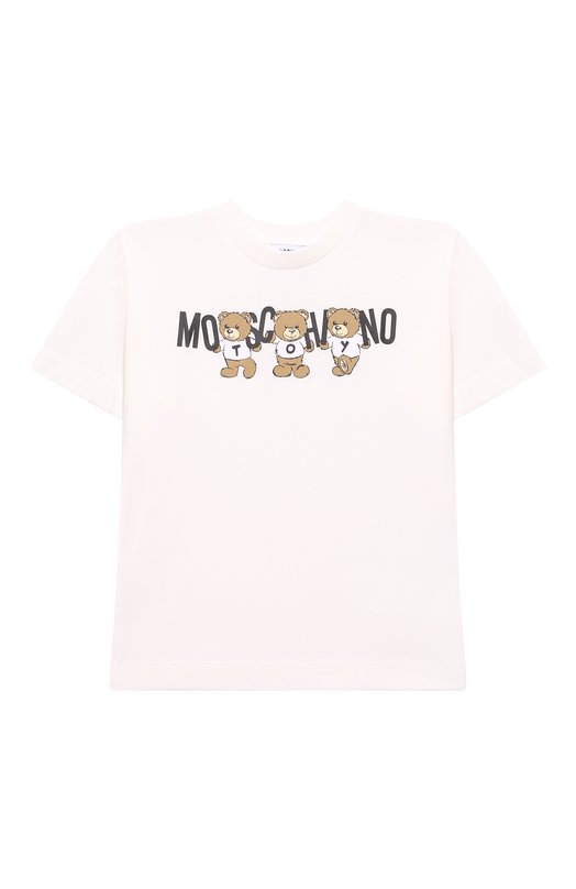 Хлопковая футболка Moschino