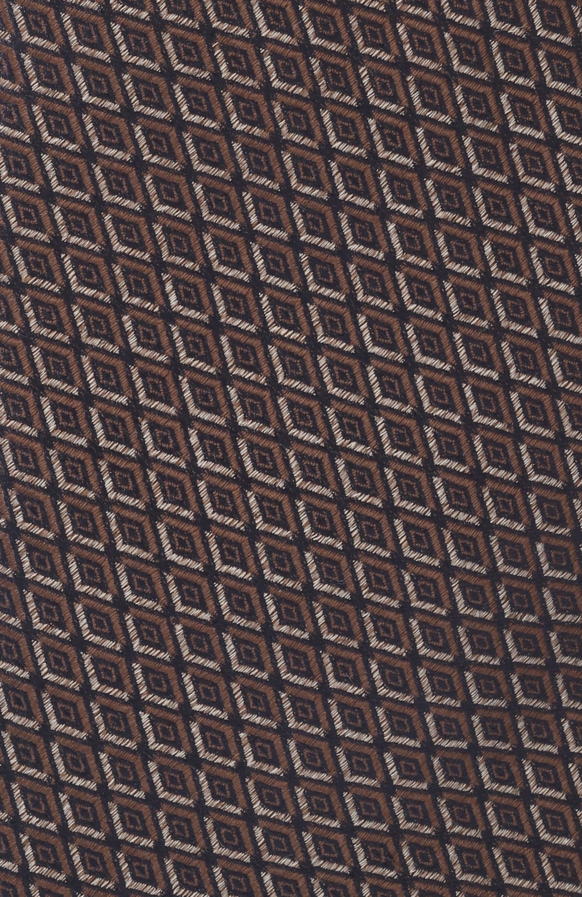 Шелковый галстук CANALI коричневого цвета по цене 21000 руб., арт. 18/HJ04364, фото 4 Шелковый галстук CANALI, арт. 18/HJ04364, фото 4