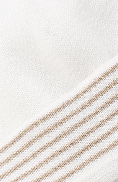 Хлопковая шапка с контрастной отделкой LORO PIANA, арт. FAG3948, фото 3