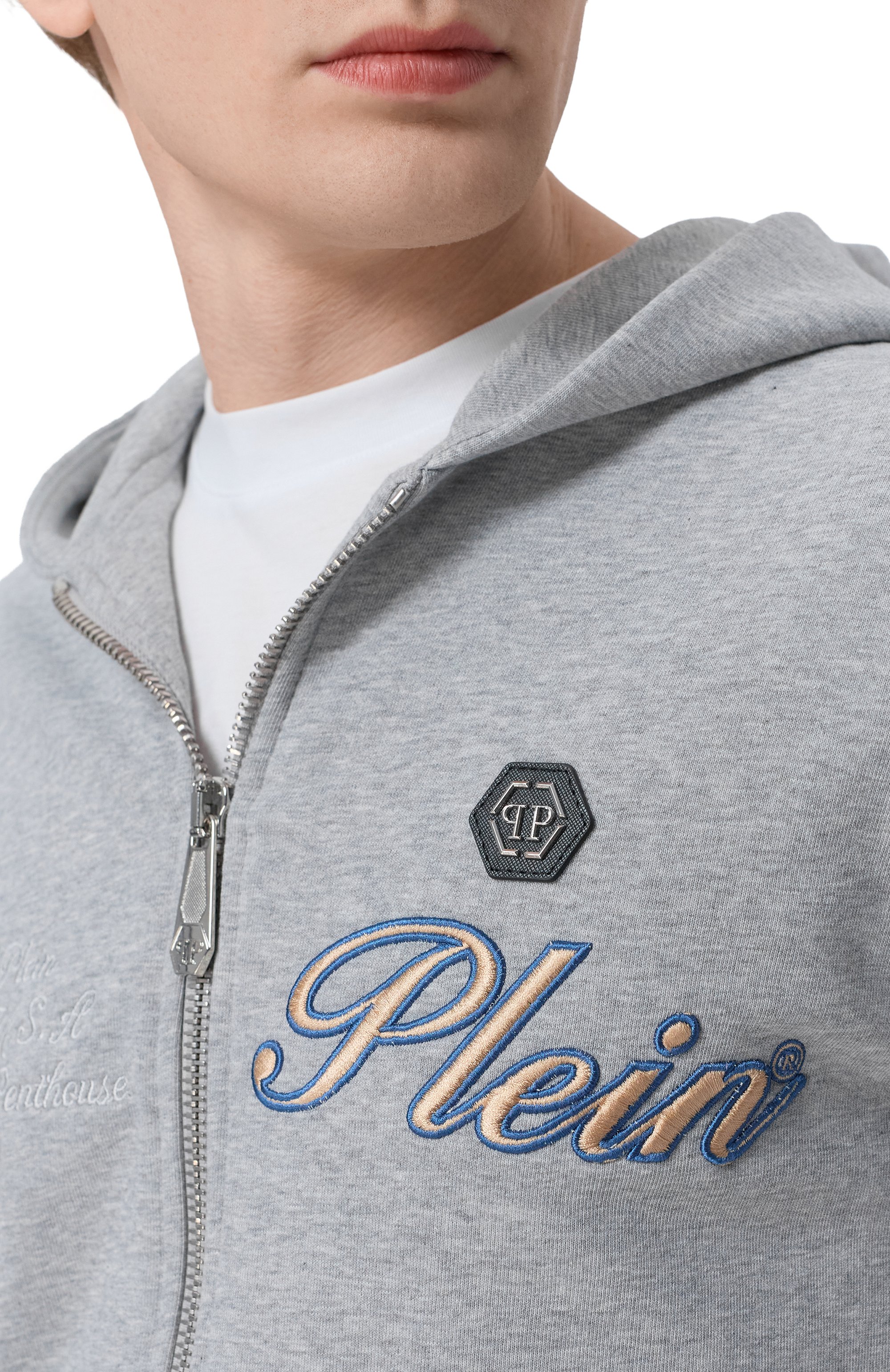 Хлопковая толстовка PHILIPP PLEIN, арт. SAFC MJB3953 PTE180N, фото 5