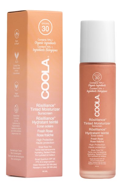 Женский солнцезащитный bb-крем для лица spf30, оттенок fresh rose (44ml) COOLA, арт. CL10214