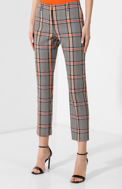 Брюки в клетку DRIES VAN NOTEN, арт. 191-10913-7035, фото 3