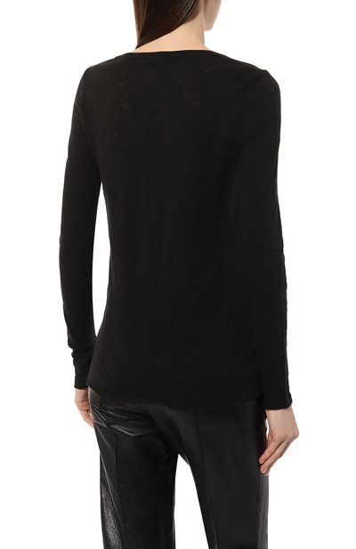 Хлопковый лонгслив ATM ANTHONY THOMAS MELILLO, арт. AW1047-FK, фото 4