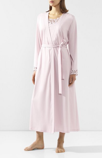 Хлопковый халат HANRO, арт. 076742, фото 2