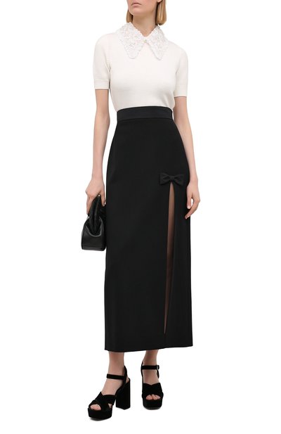 Текстильные босоножки MIU MIU, арт. 5XP866-068-F0002-105, фото 2