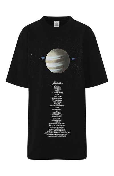 Женская хлопковая футболка VETEMENTS, арт. UAH20TR901/W