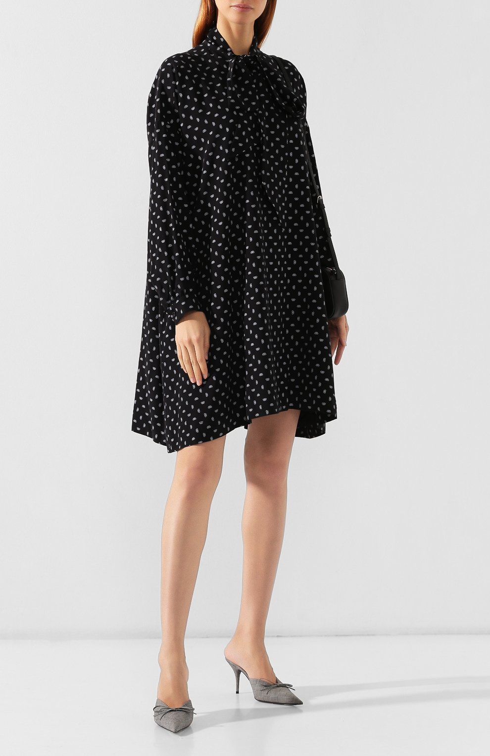 Шелковое платье BALENCIAGA, арт. 492458/TFLD2, фото 2