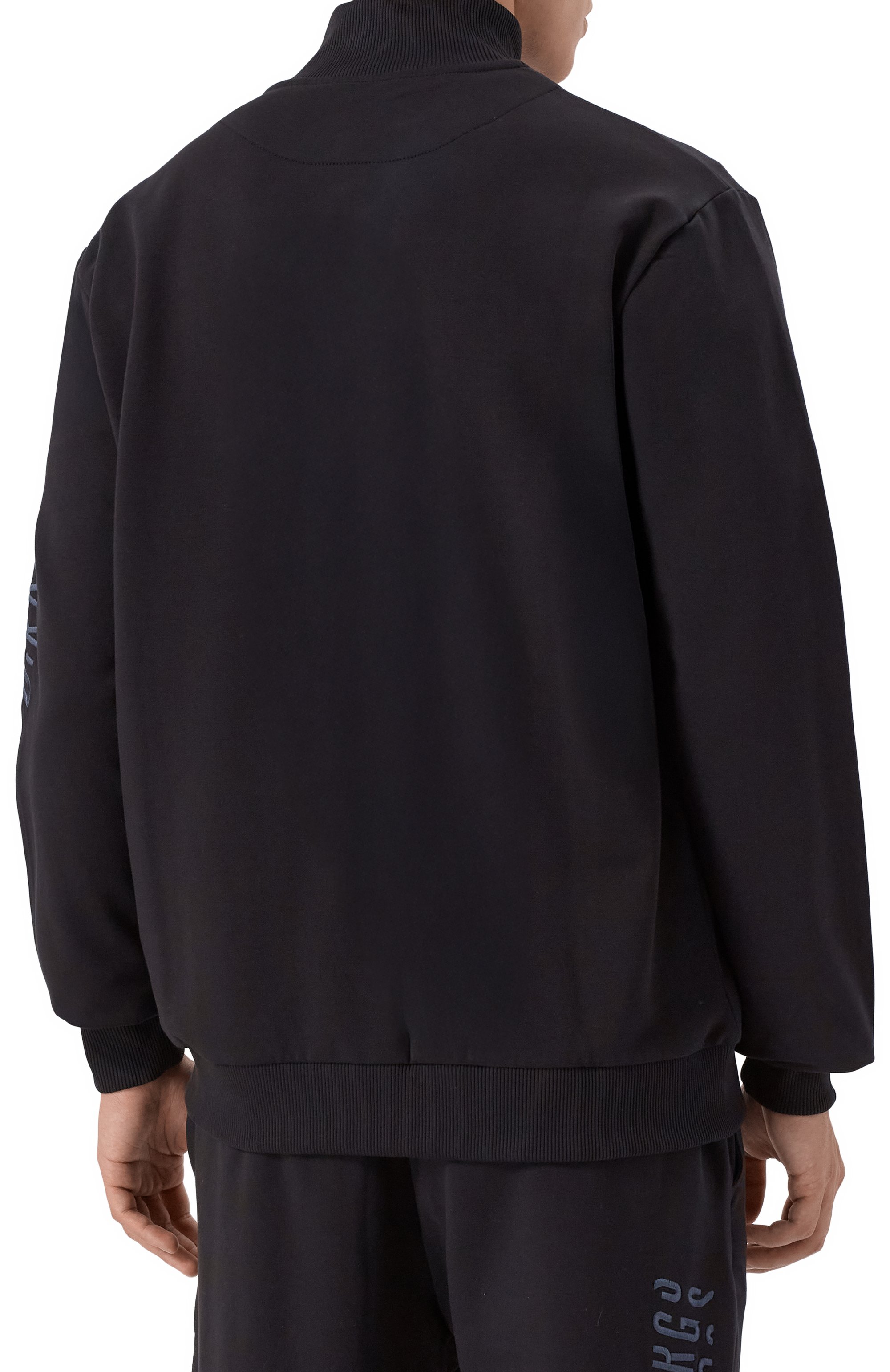 Хлопковый спортивный костюм DIRK BIKKEMBERGS черного цвета по цене 28750 руб., арт. BMF1337, фото 3 Хлопковый спортивный костюм DIRK BIKKEMBERGS, арт. BMF1337, фото 3