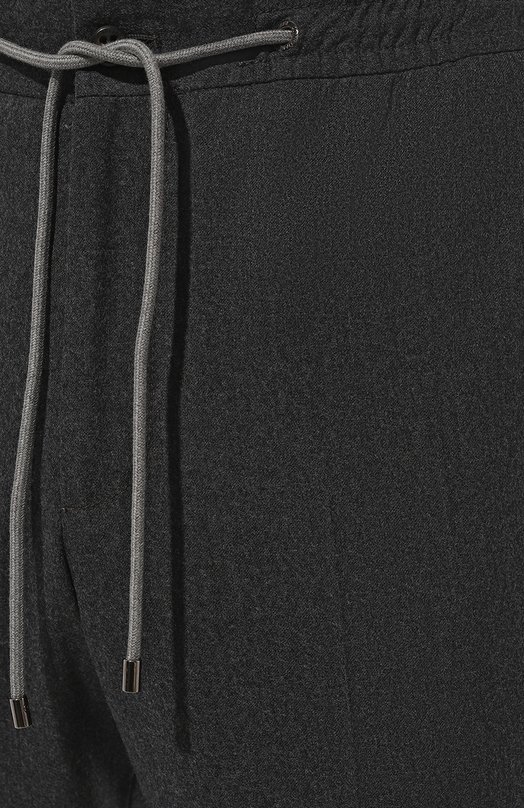 Шерстяные брюки Corneliani 944L25-9418111 Серый  944L25-9418111 Фото 5