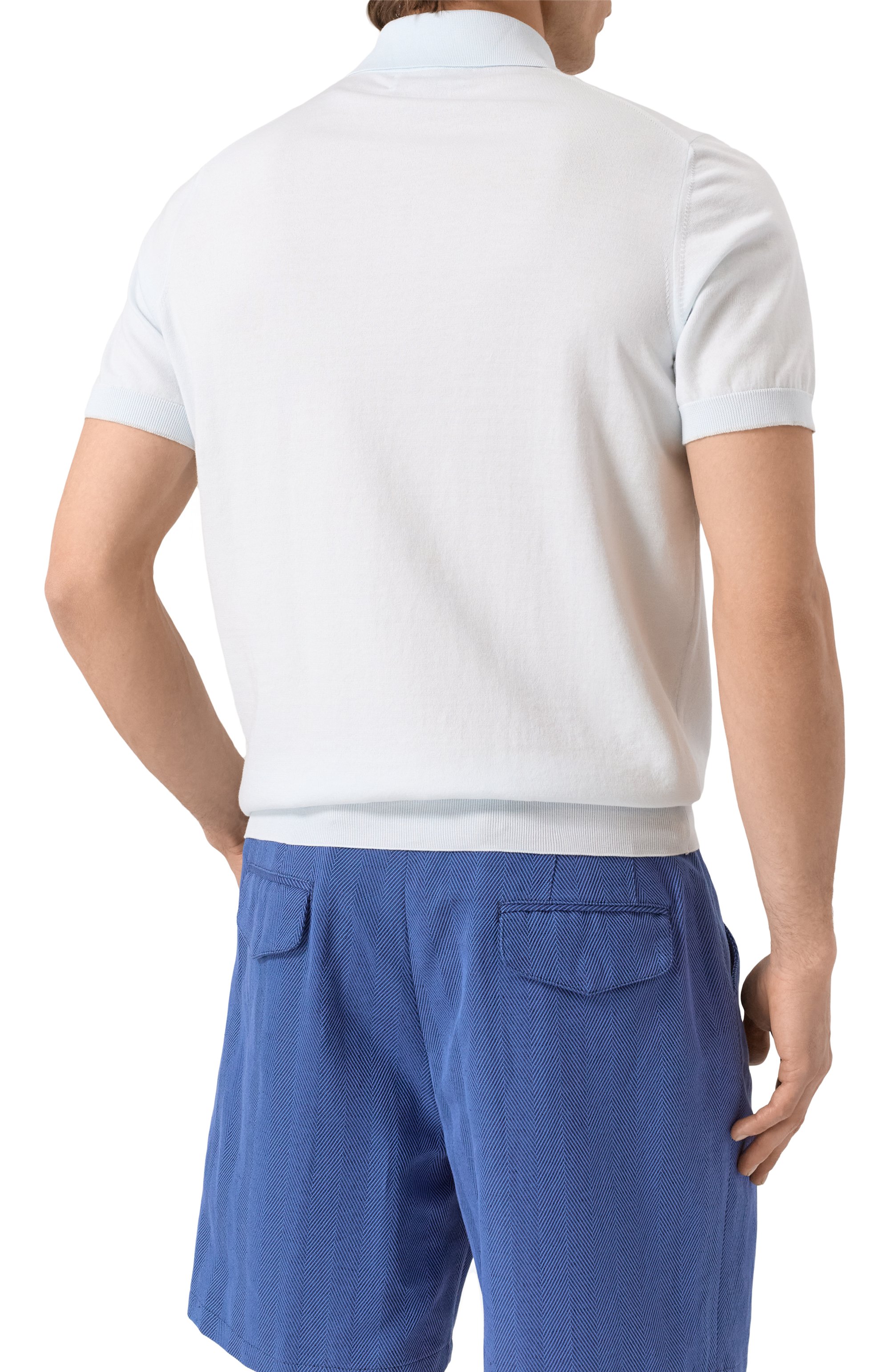 Хлопковое поло BRUNELLO CUCINELLI, арт. M29800125, фото 4