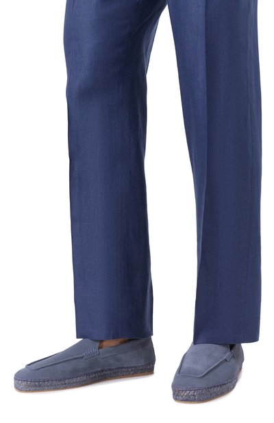 Замшевые эспадрильи KITON, арт. USSA296N0121202, фото 3