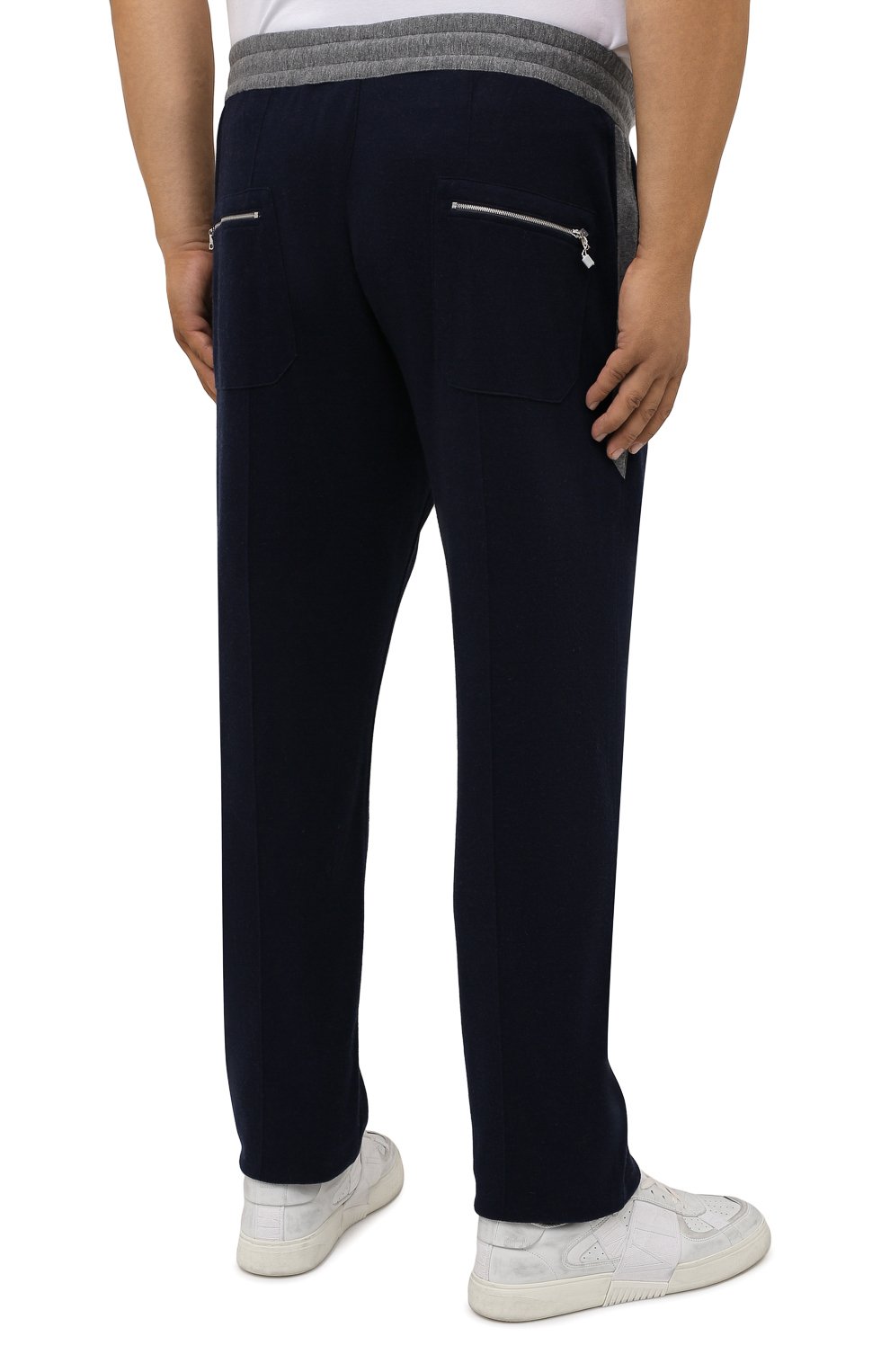 Брюки из хлопка и кашемира CORTIGIANI, арт. 214601/0000/60-70, фото 4