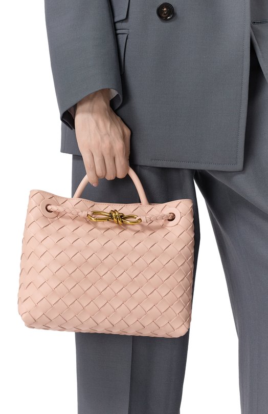 Сумка Andiamo small Bottega Veneta 766014/VCPP Розовый  766014/VCPP Фото 2