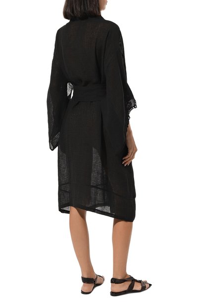 Халат изо льна и вискозы MAURIZIO, арт. MZS3/W07120275, фото 4